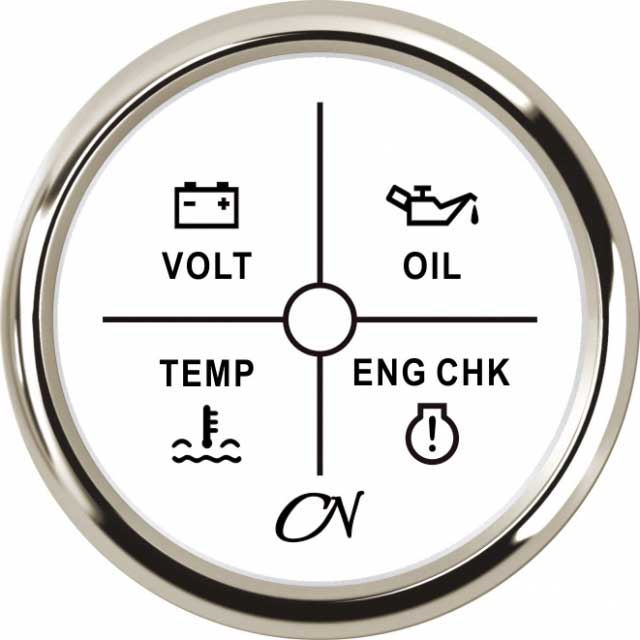 CN 4-LED alarminstrumenten