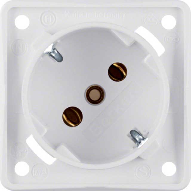 SCHUKO Wandsteckdose IP44