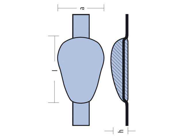 Tecnoseal anoden met aluminium lasstrip type 2