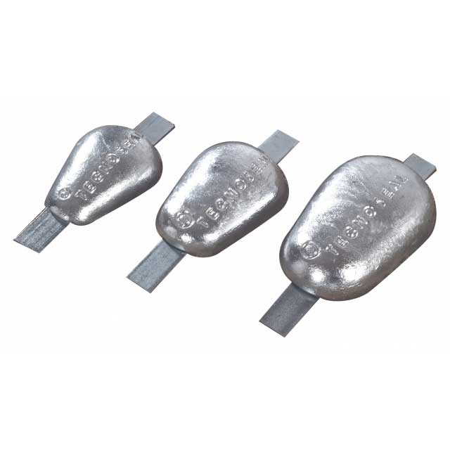 Tecnoseal anoden met stalen lasstrip type 2