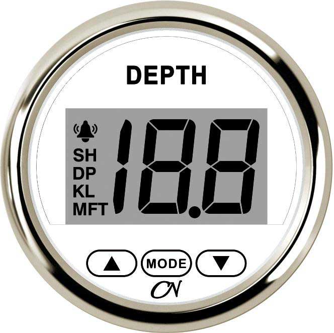 CN dieptemeter + spiegeltransducer