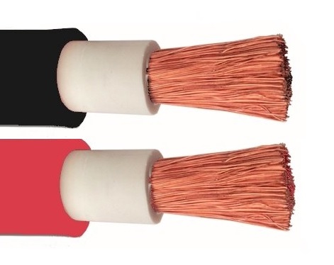 PVC/acculaskabel dubbel ge&iuml;soleerd