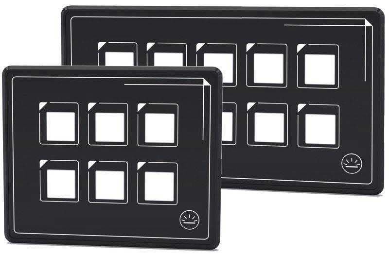 Schalttafel mit Touch-Steuerung