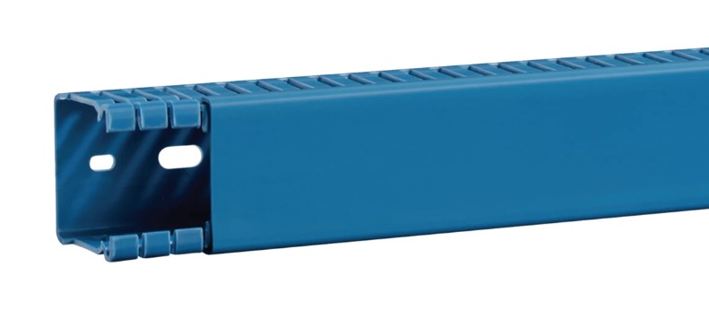 Open bedradingkokers - blauw