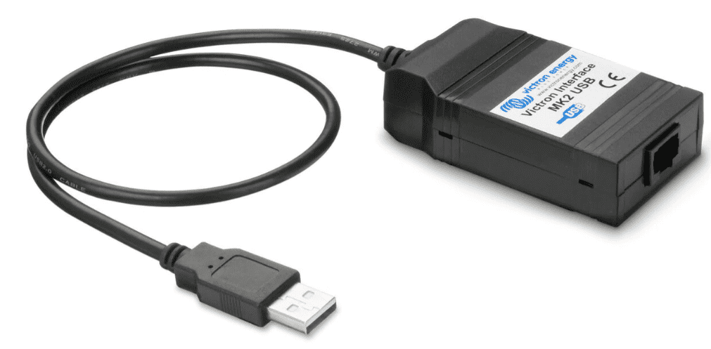 Interfaces voor verbinding Victron met een computer