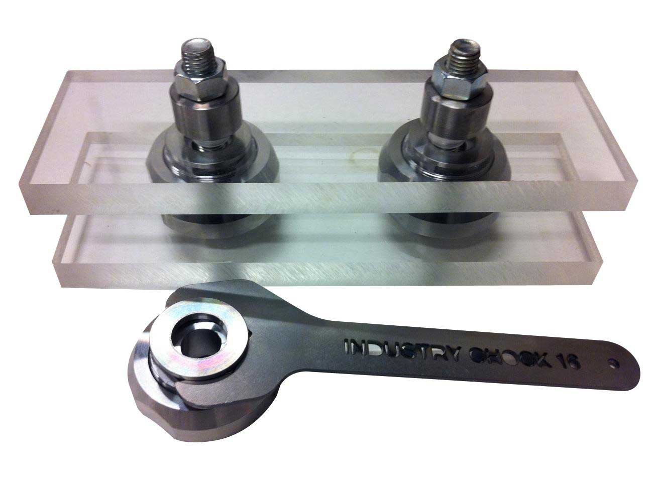 Sleutels voor Industry Chock&reg; stelkegels