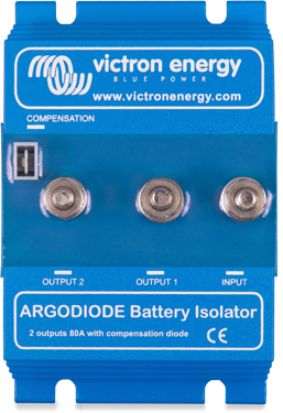 Argo 80-2AC dienen zwei Akkus, Ladestrom 80A - 158 410 20170712114447 - VIARG080201000R