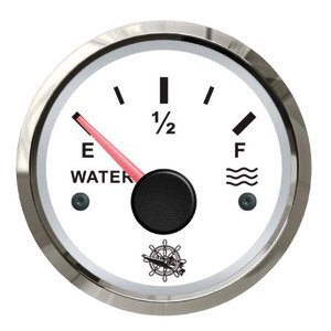 Osculati water level gauge 240/33 ohm white/glossy - 27 322 03 - EU27.322.03