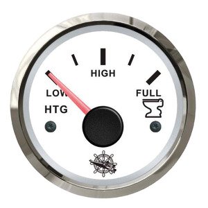 Osculati blackwater gauge 10/180 ohm white/glossy - 27 322 05 - EU27.322.05
