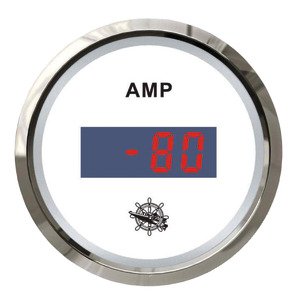 Osculati digital ammeter w/shunt white/glossy - 27 322 44 - EU27.322.44