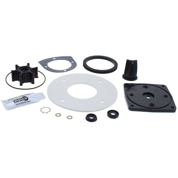 Servicekit (seals/pakkingen), bevat: Joker valve (11), Wearplate (23), Seal (19), Impeller (27), &lsquo;O&rsquo; Ring (18), Gasket (26), Washer (22) and the Bowl to base gasket (8) - 37040 0000pic 1 - SC370400000