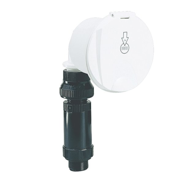 Water inlet 2B elbow hose white box - 47813 - AB47813
