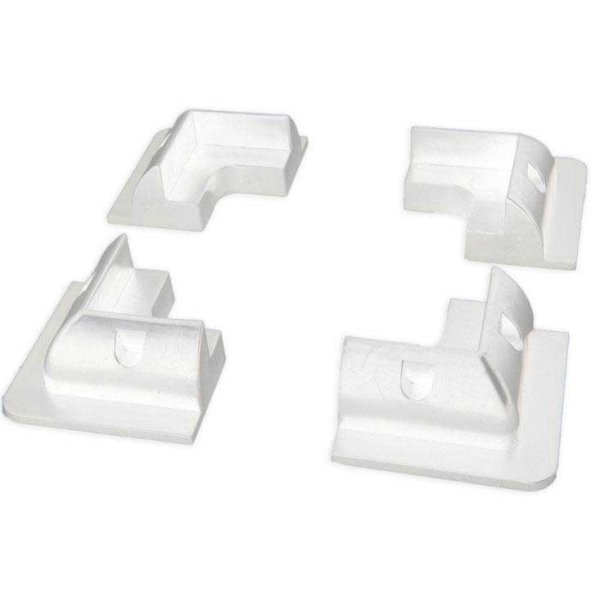 Corner Blocks wei&szlig;en Solar-Panel (set of 4) - 545387839 - AQ001-WIT
