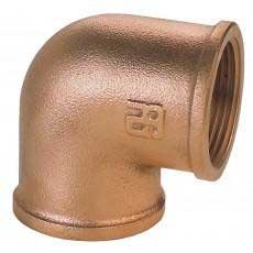 Bronzen bochten bi/bi 90&deg; - 90 elbow f f - 03064-BRONS