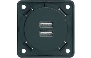 Oplaadcontactdoos USB A+A 230V