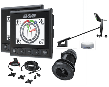 Triton&sup2; 2x display snelheid/diepte/windsensor pakket (draadloos) - Bng00014957002 - BNG00014957002
