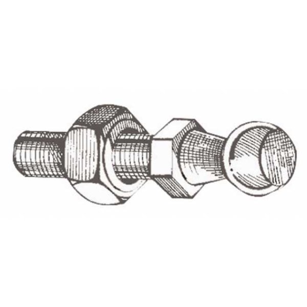 RVS &Oslash;10 mm kogel voor montage gasveren - Cbnc1544 - EU38.012.00
