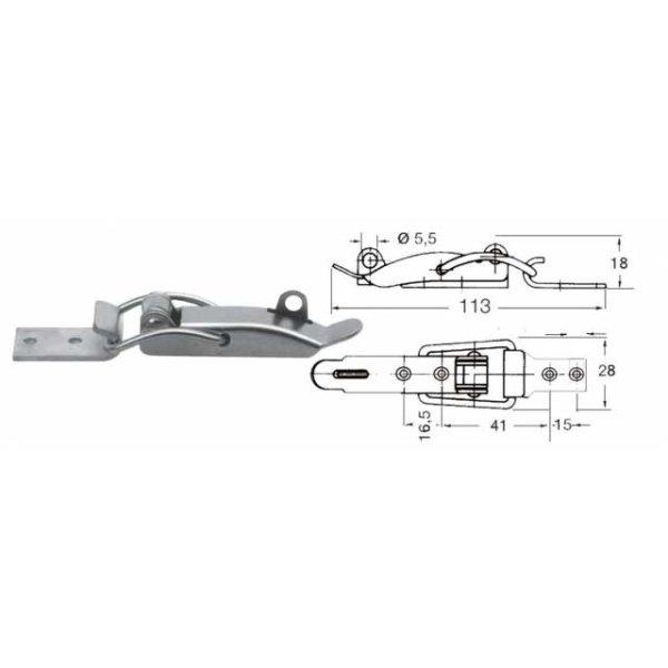 Spannverschl&uuml;sse Typ 2 - Cbnc1600 - EU38.206.01