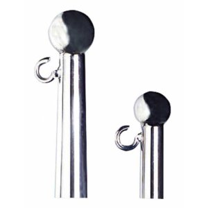 Vlaggenstok RVS316 met ball - Cbnc2266 - EU35.392.02