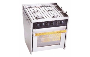 Ovens met 3 of 4-pits kookplaat