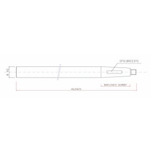 Schroefas - Cbns0501 - TM252000