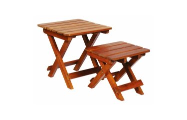 Bijzettafel hout