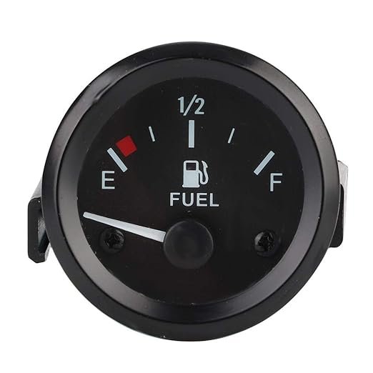CM Fuel gauge 12/24V Black - Cm fuel gauge 12 14v black - C-DB01025006