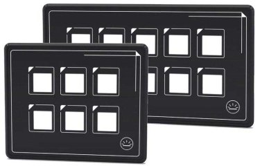 Elektrische Schalttafel mit Touch-Bedienung