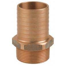 Bronzen tule - Hose connector m - 03023-BRONS