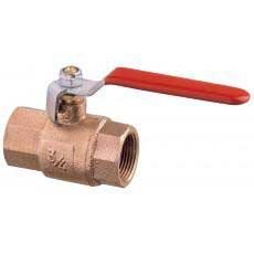 Bronzen kogelkraan bi/bi - Lever operated ball valve f f full flow bronze body - 03147-BRONS