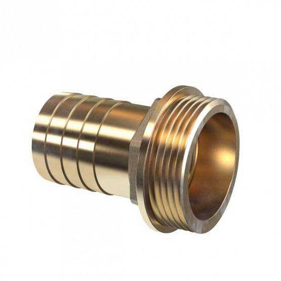 Tule - Messing slangtule met buitendraad 1 - 03012