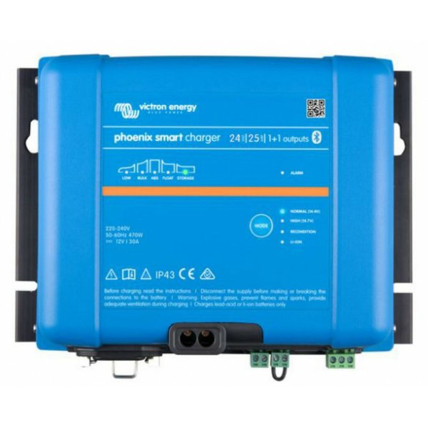 Phoenix Smart IP43 Charger - Psc242551085 victron phoenix smart lader 24 25 1 1 ip43 76 - VIPSC242551085