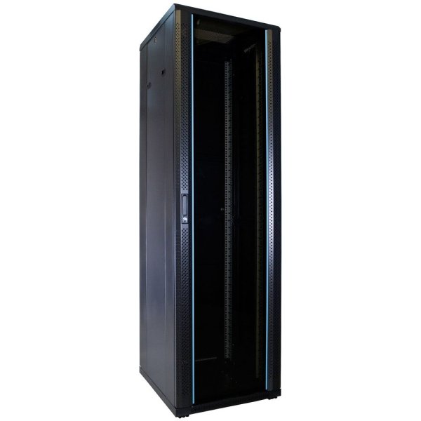 42U Serverschrank mit Glast&uuml;r - Pt ds6642 - PT-DS6642