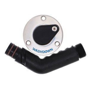 Jabsco waterstopcontact RVS 3/4" bsp - 135&deg; - Sc319110004 - SC319110004