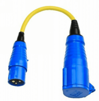 Adapterkabel 16A bis 32A / 250V CEE / CEE - Shp307700280 - VISHP307700280