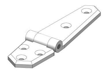 Scharnier lang - Td90378 - TD90378