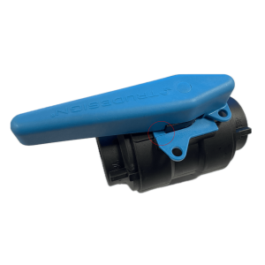Kogelafsluiter 1&frac14;&rdquo; BSP zwart (kan wel dicht, maar niet op slot door scheur!) - Trudesignoutlet - TD90240-OUTLET