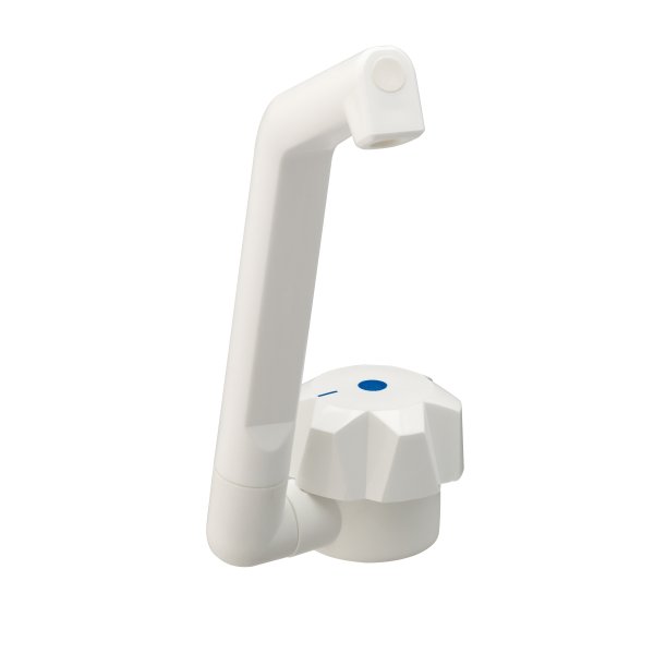 Waterkraan De Luxe, kleine knop - Waterkraan deluxe wit 1 - RH640-262500B